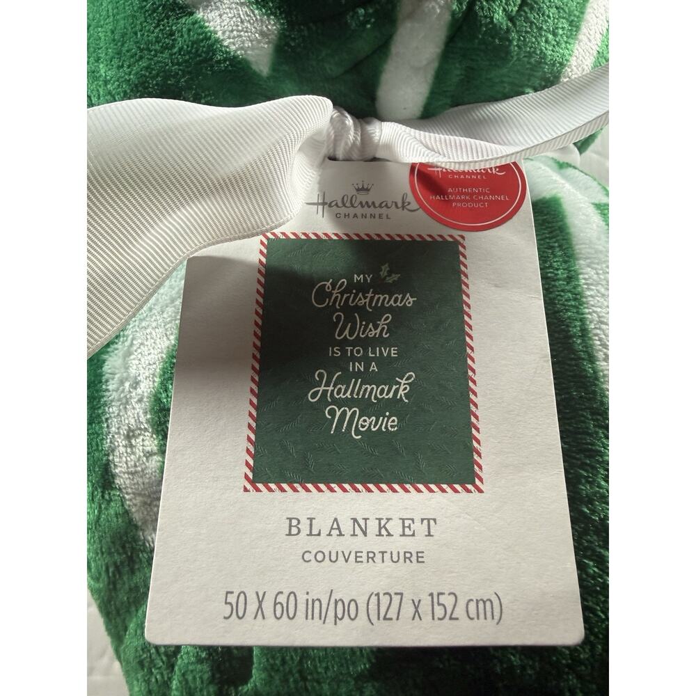 Hallmark Channel My Christmas Wish Throw Blanket 50x60 New